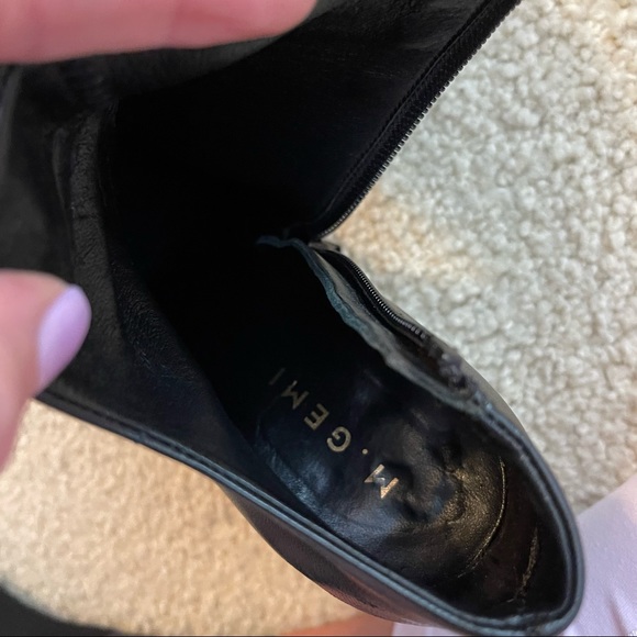 M.Gemi Leather Booties - Picture 9 of 10
